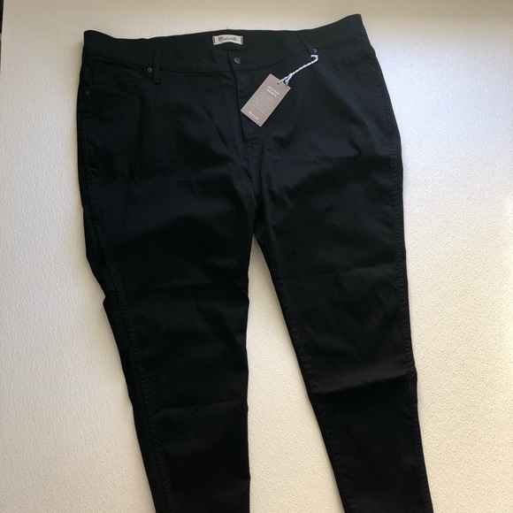 Madewell Petite 10" High-Rise Skinny Jeans in Carbondale Wash Size 37 Petite - Picture 8 of 13